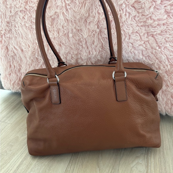 Leather brown Michael Kors duffle bag, pristine condition almost like new! - Picture 5 of 5